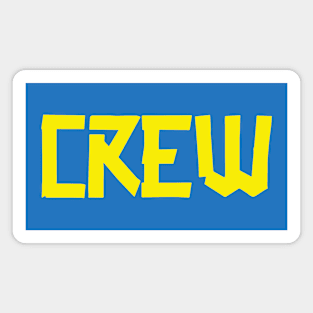 Crew Gaffer BIG front Yellow Magnet